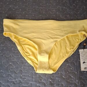 Calia Yellow Bikini Bottoms size XL NWT